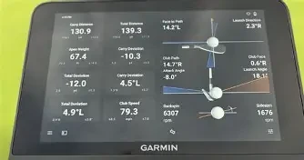 Approach® R50 Golf Launch Monitor und Golfsimulator Garmin R50 Launch Monitor