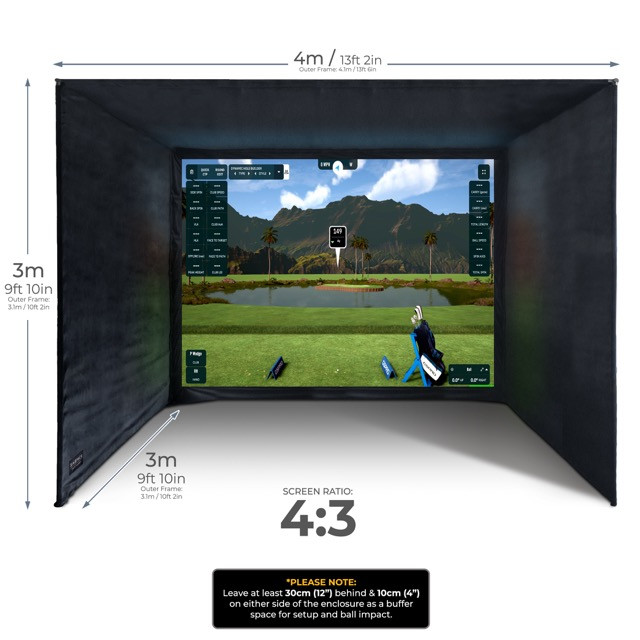 4 x 3 x 3 meters Q09-A0206