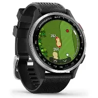 Approach® S44 – 43 mm Schwarz/Silber Aluminium mit Silikon-Wechselarmband 20 mm Approach® S44 – 43 mm Schwarz/Silber