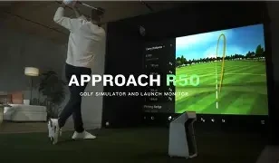 Approach® R50 Golf Launch Monitor und Golfsimulator Garmin R50 Launch Monitor