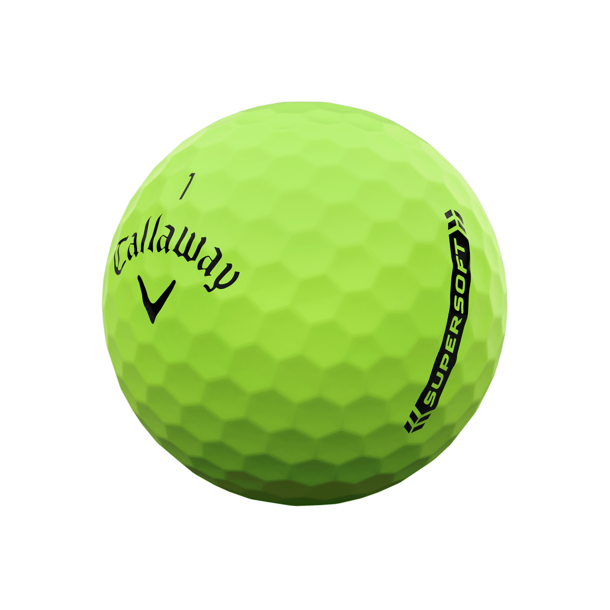 Callaway Supersoft Matte Green Golf Balls (dozen) balls-2023-supersoft-matte-green_1