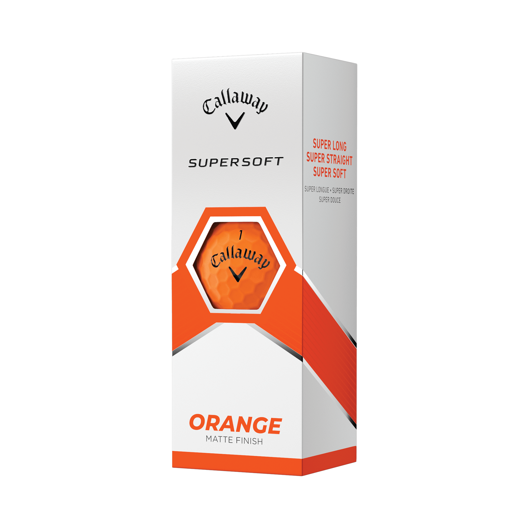 Balles de golf Callaway Supersoft Mates Orange (douzaine) balls-2023-supersoft-matte-orange_1