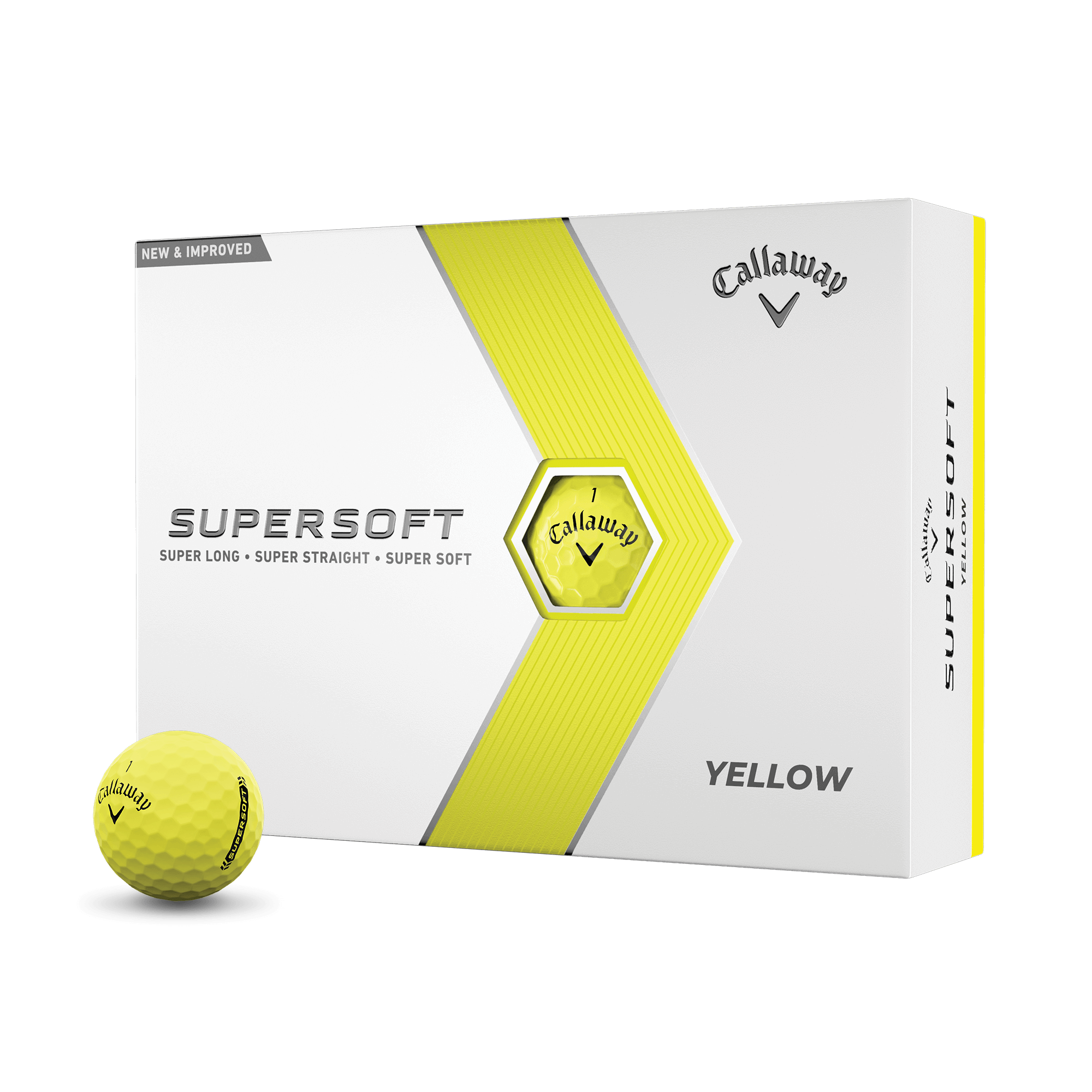 Callaway Supersoft Matte Green Golfbälle (Dutzend) balls-2023-supersoft-matte-green_1