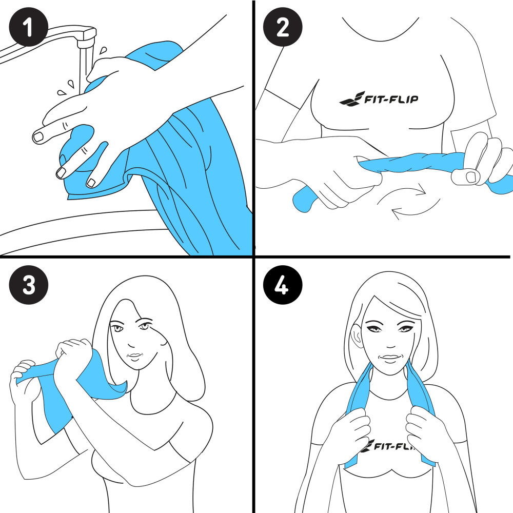 Airflip Towel Kühlendes Handtuch 100x30 S24-A0200_5