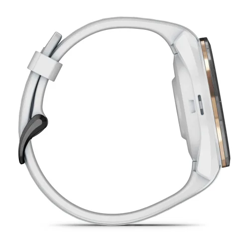 Approach® S70 - 42 mm white/black ceramic with 20 mm interchangeable silicone strap 010-02746-10